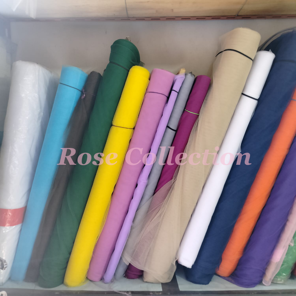 Kain Tile Keras / Tile Kaku / Tulle Kasar