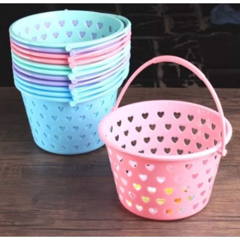 Keranjang Sabun Viola Bulat Keranjang Plastik Bahan Bagus Wadah Sabun