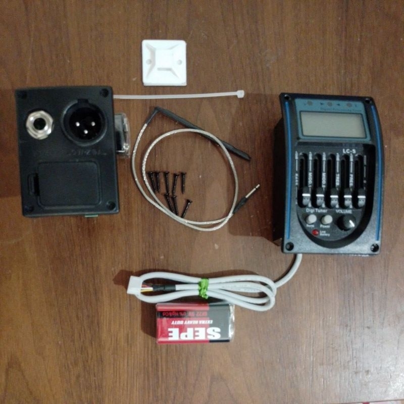 Preamp Equalizer Gitar Akustik LC 5