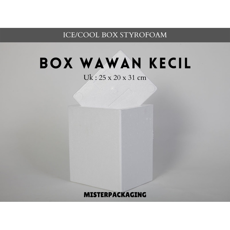 MP - ICE/COOL BOX/BOX IKAN STYROFOAM WAWAN KECIL
