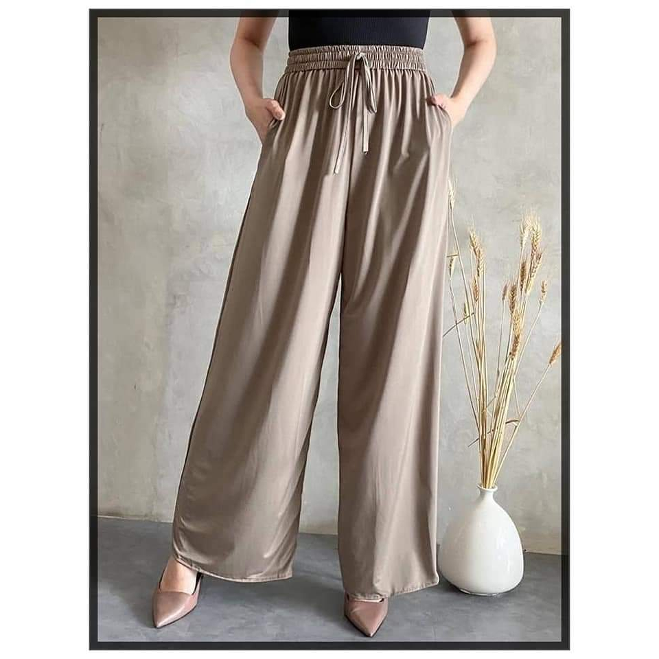 KULOT MOUMBLE PANJANG 100CM celana kain melar  wanita