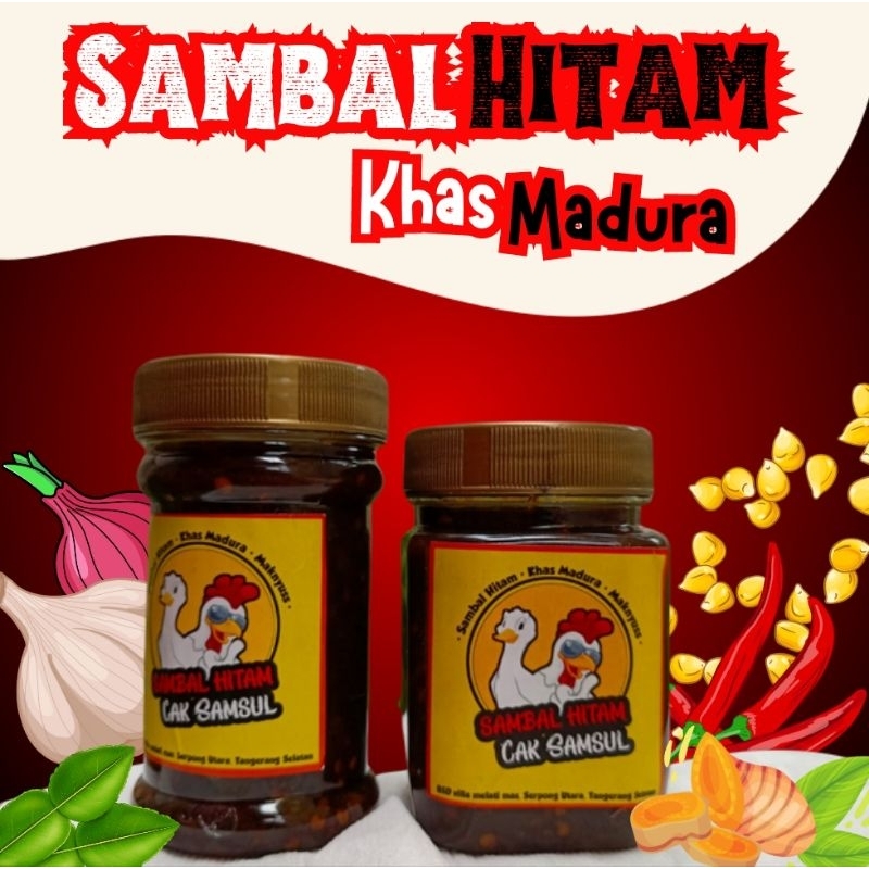 

sambal hitam cak samsul