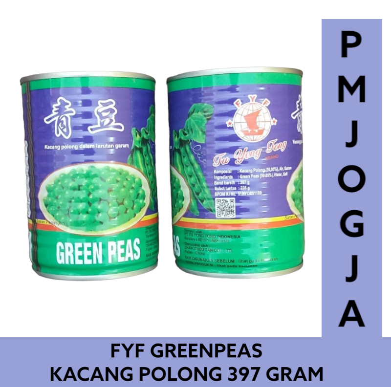 

FYF Greenpeas / Kacang Polong / Arcis 397gram