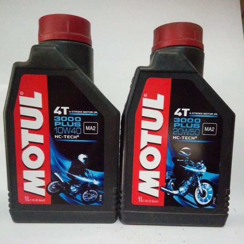 OLI MOTUL 4T 3000 PLUS 10W 40 / 20W 50 1 L HI TECH MA2 ORIGINAL