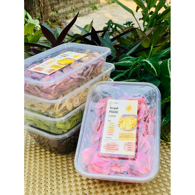 

Keripik Pisang Lumer Strawberry