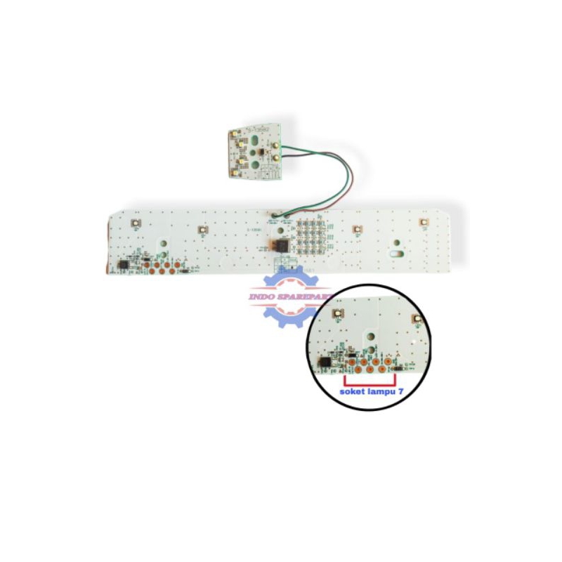 lampu-depan-vario 110 fi led pcb lampu depan soket7