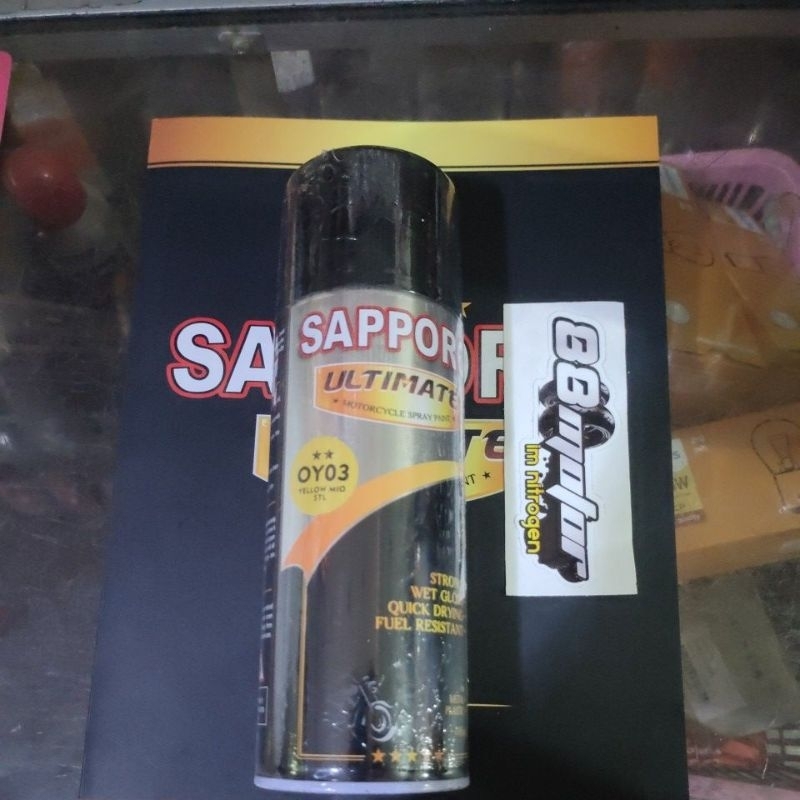 SAPPORO ULTIMATE OY03 YELLOW MIO 5TL (Offline ada harga paket) Grosir,Reseller,Mokas special price k