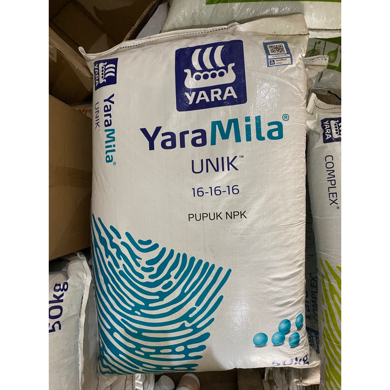 Pupuk yaramila unik mutiara 16-16-16 repack 500 gram