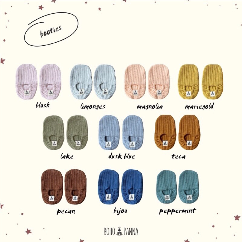 baby Booties Bohopanna