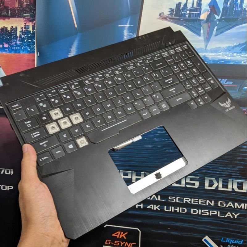 Tombol ASUS TUF FX505 Tombol touch keyboard Asus tuf fx505dd/fx505dt/fx505dv/fx505dy/fx505du copotan