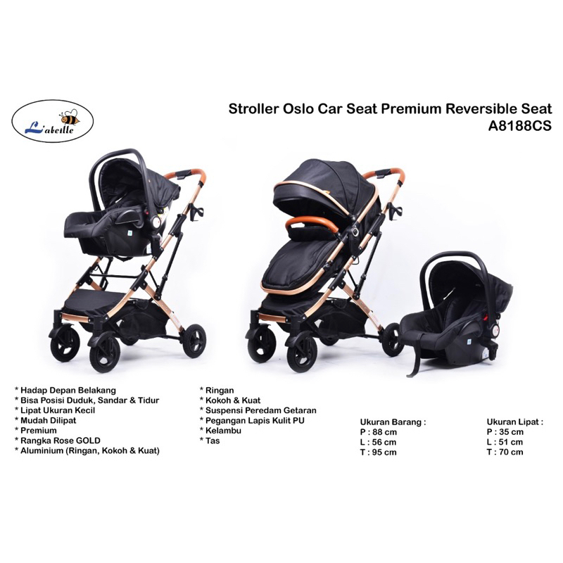Stroller Oslo + carseat