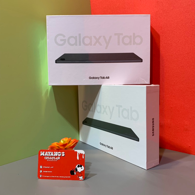 Samsung Galaxy Tab A8 2022 4/128gb cellular-3/32gb wifi only Garansi Resmi 1 Tahun