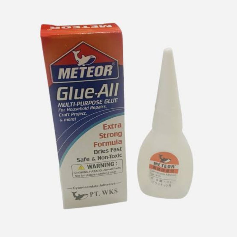 

lem besi sepatu instant glue meteor