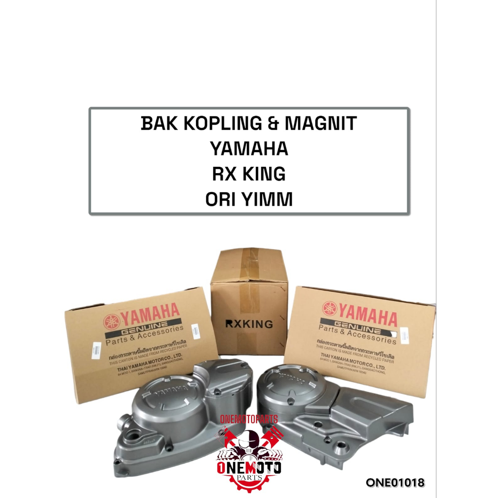 BAK BLOK KOPLING KLOS KANAN PLUS MAGNIT KIRI YAMAHA RX KING ORI YIMM