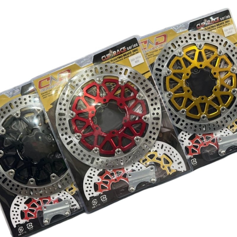 Disc brake Dnd delkevic floating 320mm Scorpio z Scorpio lama / Cakram depan Delkevic Scorpio z Scor