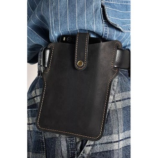 Sarung Hp Pinggang Kulit Asli Pria - Dompet Hp Pria Pinggang Kulit Asli