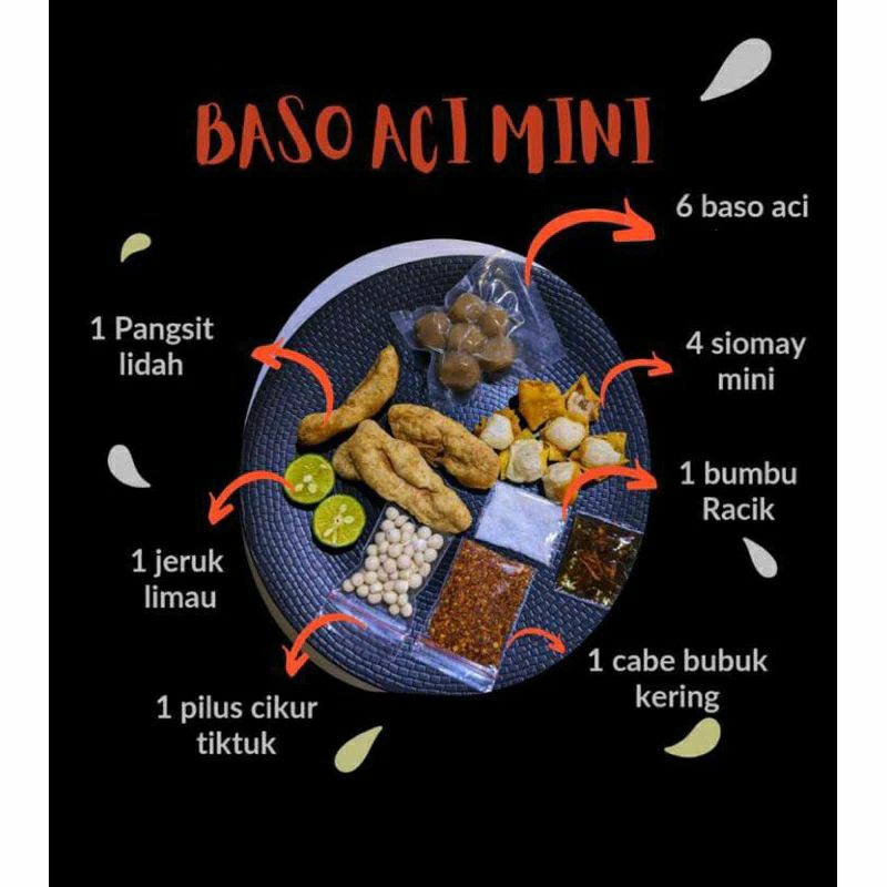 

Baso Aci isi 3pcs