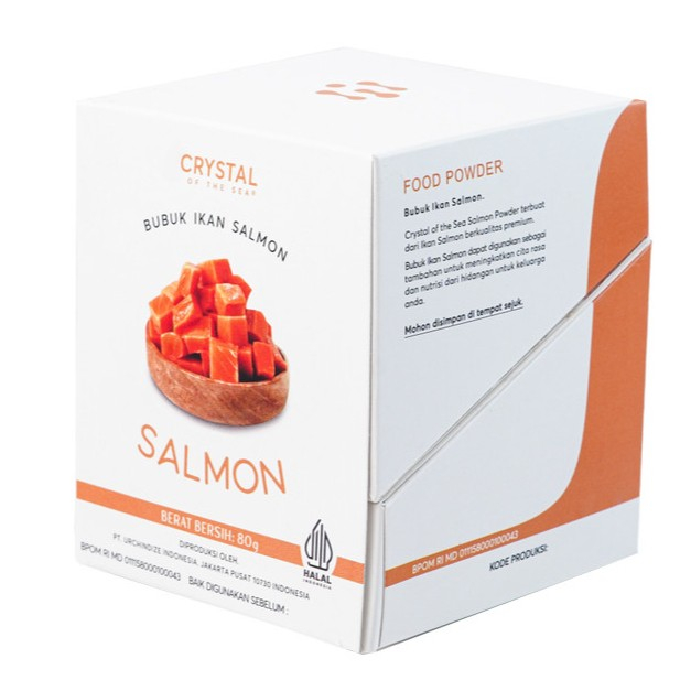

2Xbtygneal Sakha Snack ) Crystal Of The Sea Salmon Powder - Kaldu Mpasi