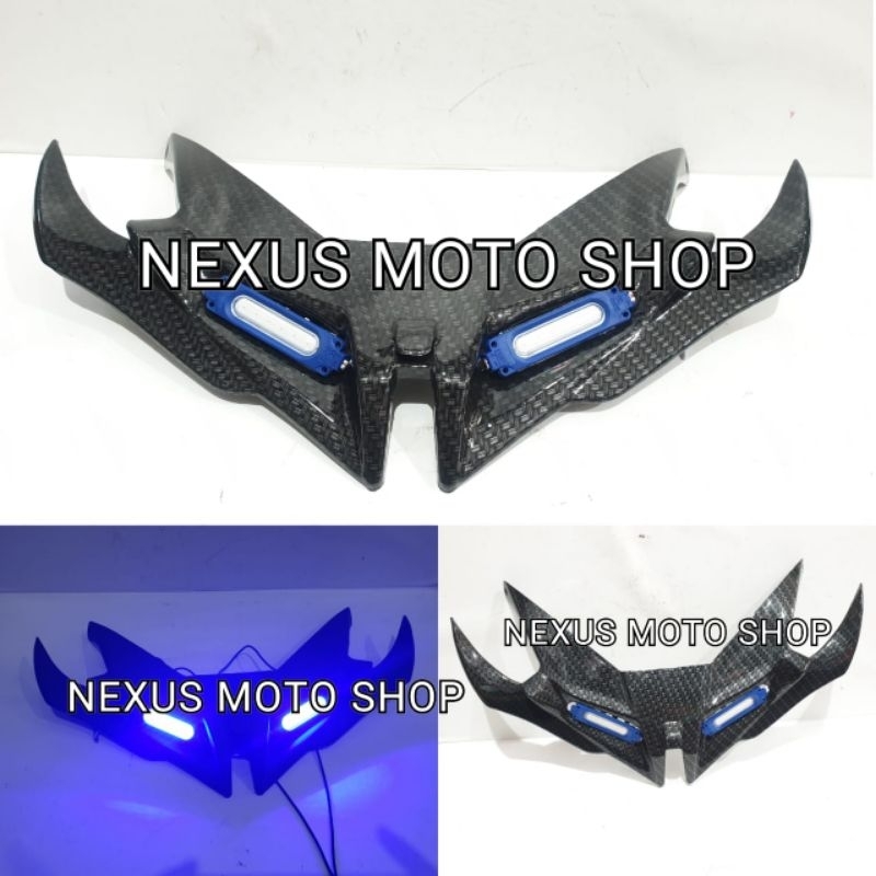 winglet carbon galaxi lampu vario150/125 Winglet vario2021 2022 2020