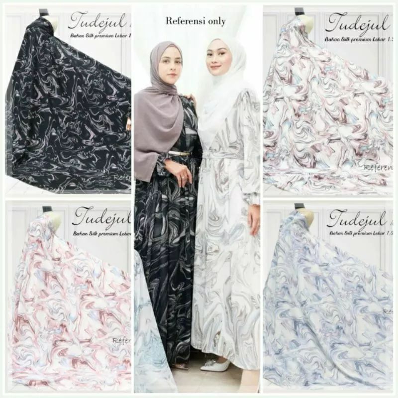 RRADY Bahan kain tudejul series / tudeju dress Looklike Vanillahijab