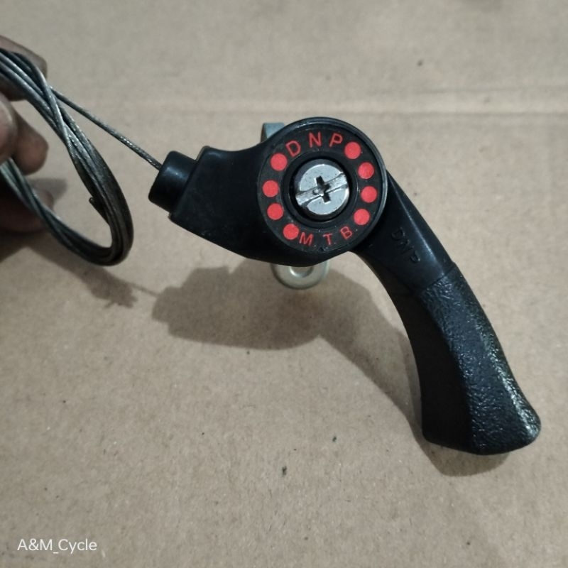 Shifter putar jadul DNP 7 speed indeks shifter jari shifter jempol jadul vintage NOS MTB federal