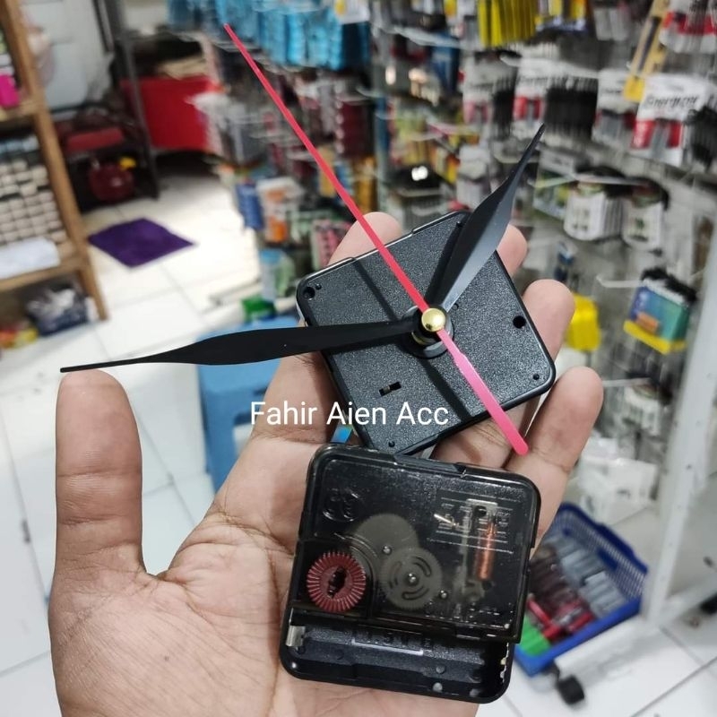 MESIN JAM DINDING DETAK TRANSPARAN