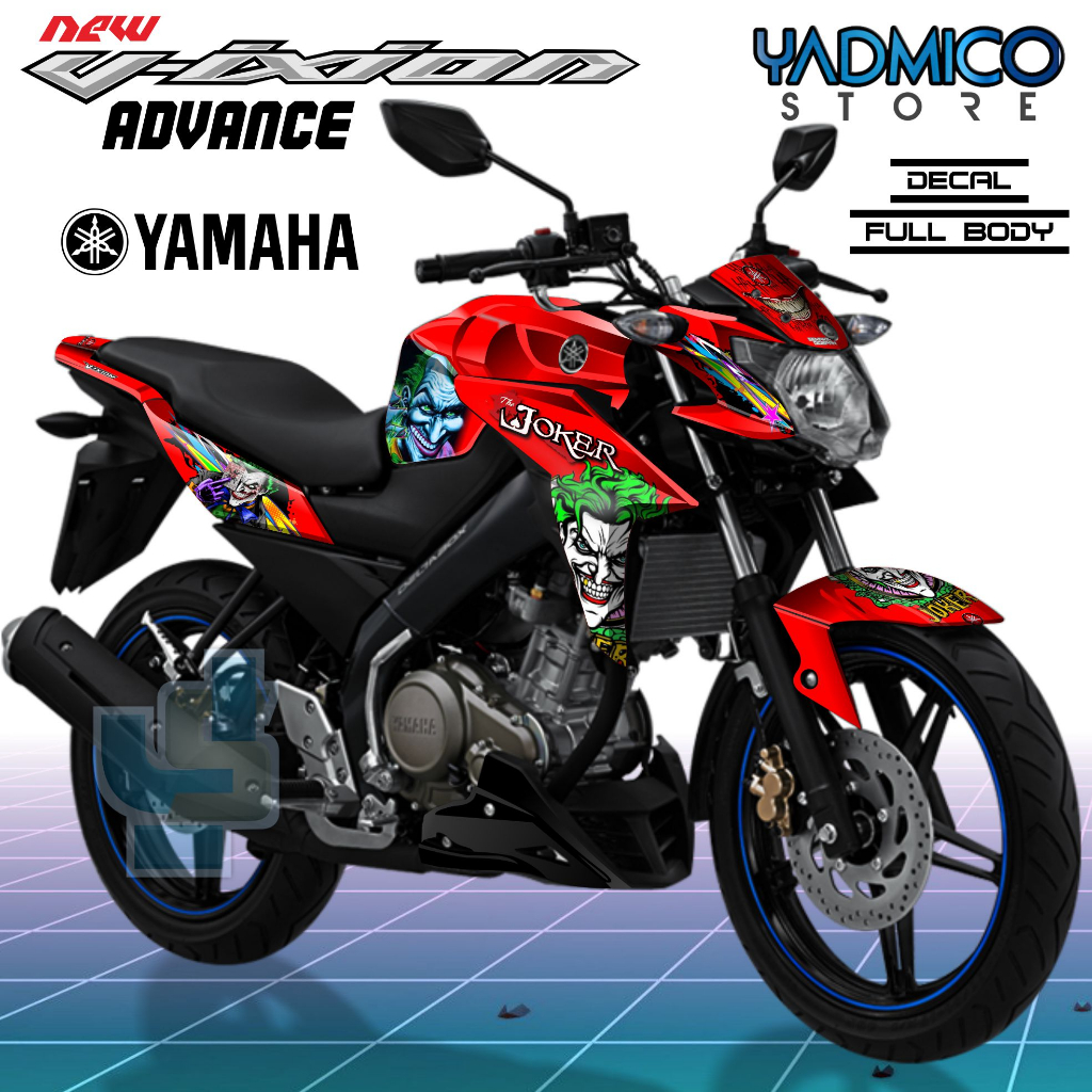 Decal Vixion Advance Full Body - Stiker Motor Vixion New Advance Full Body - Dekal Vixion NVA 2015 2