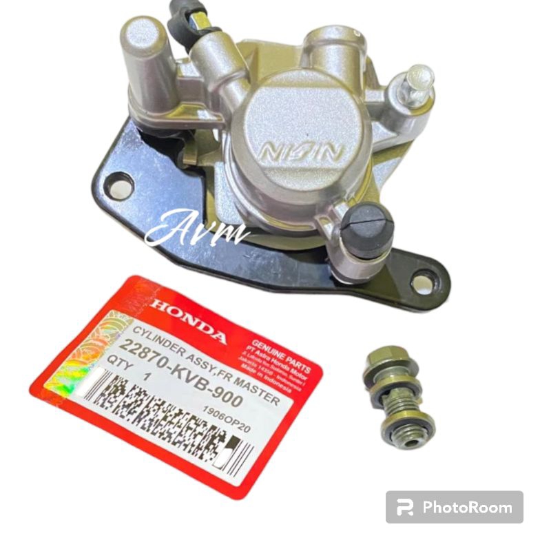 KALIPER VARIO 125 NISSIN SILVER PNP BEAT FI BEAT KARBU BEAT POP SCOOPY FI SPACY SCOPPY BEAT STREET