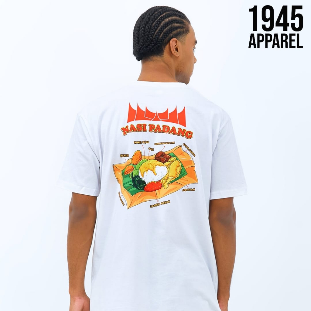 SOLOP 1945 Kaos Nasi Padang Kuliner Nusantara