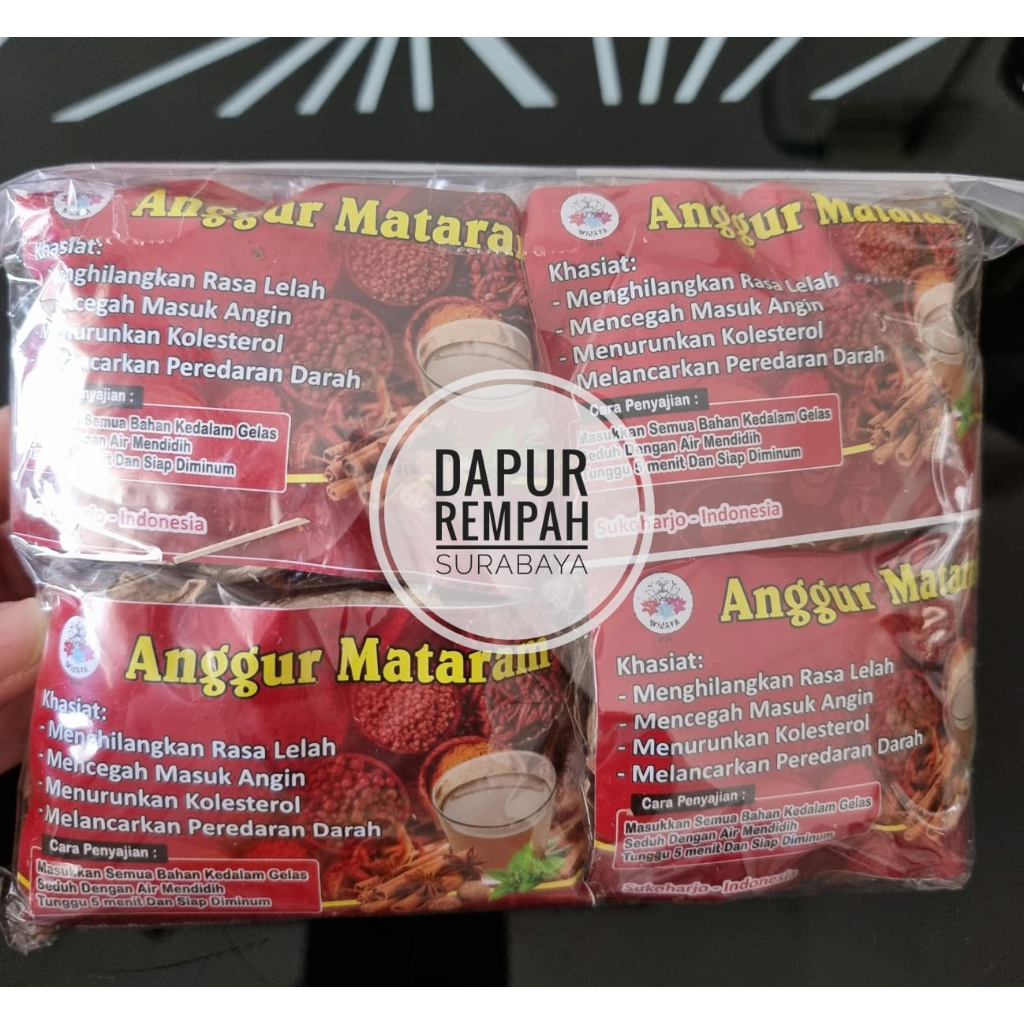 

Wedang Anggur Mataram / Bir Mataram / Wedang Kolestrol