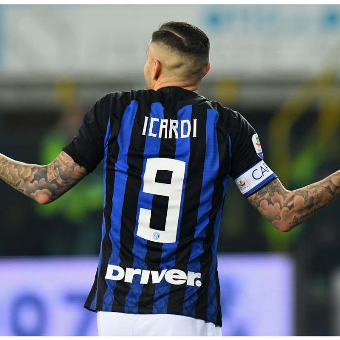 Cetak Sablon Custom Nama Pemain Nomor Punggung Nama Tim di Jersey Bola Voli Futsal Font Inter Milan