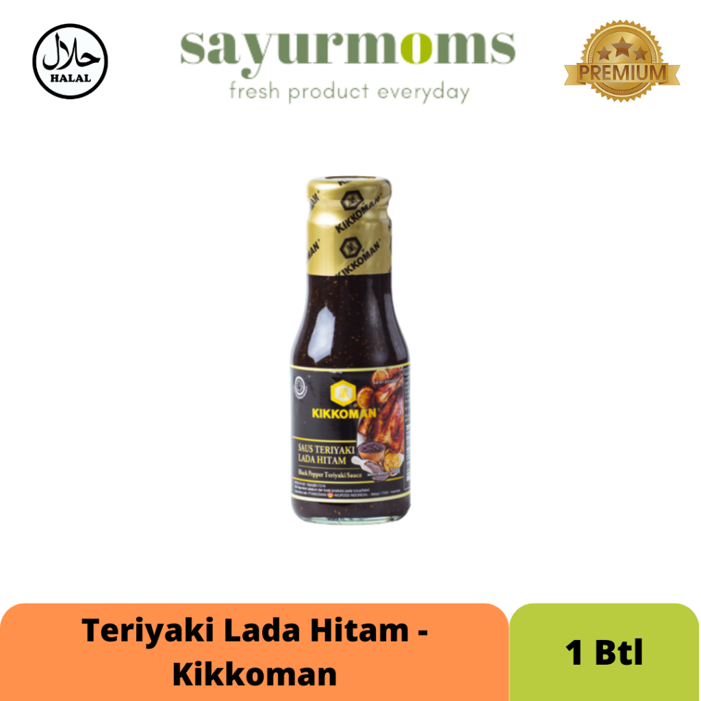 

Teriyaki Lada Hitam Kikoman