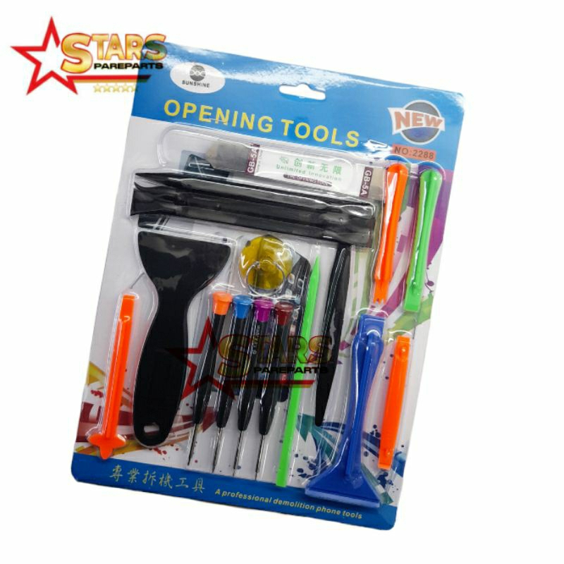 OBENG SET SCREWDRIVER  SET SCREWDRIVER SET SUNSHINE 2288