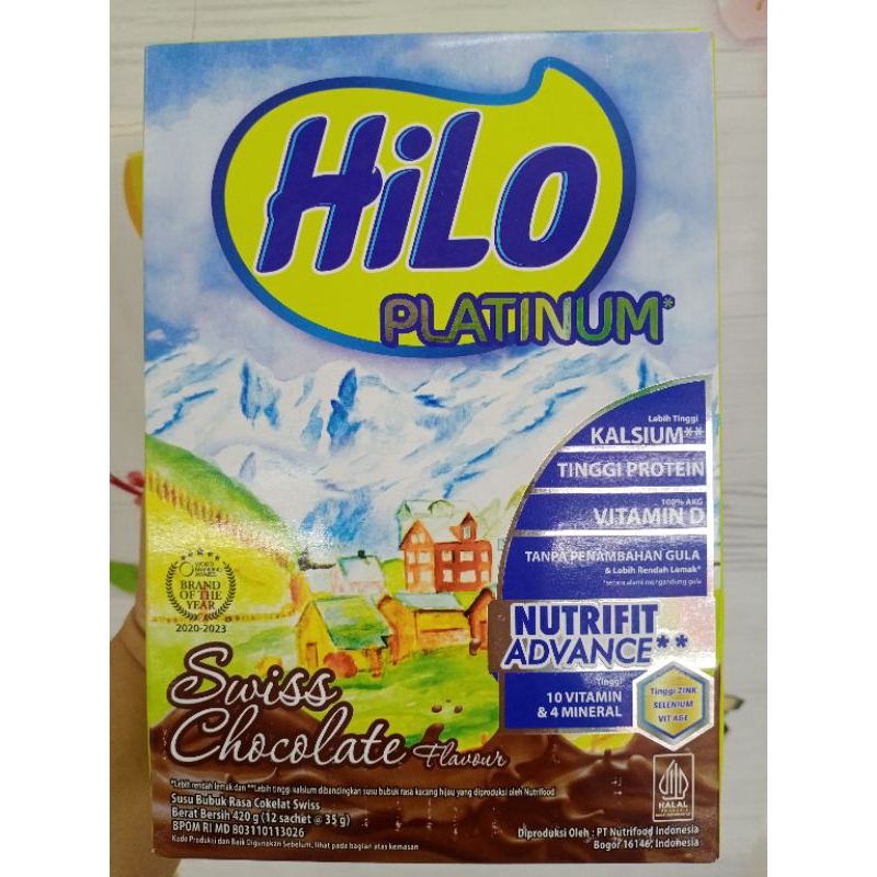 

HILO PLATINUM SWISS CHOCOLATE