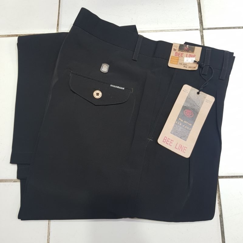 Celana Bahan Standar Pria Original Bee Line