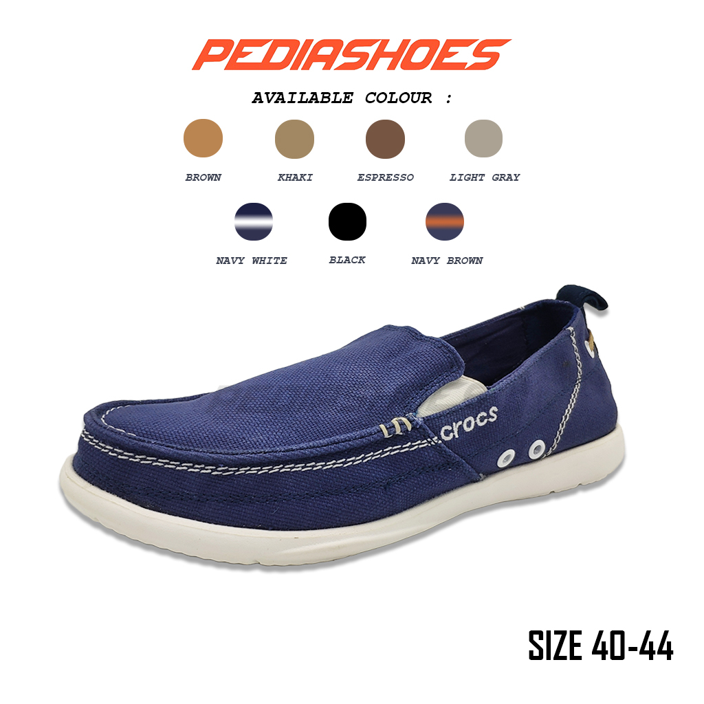 Sepatu Crocs Walu Men Sepatu Kerja Pria Crocs Slip On