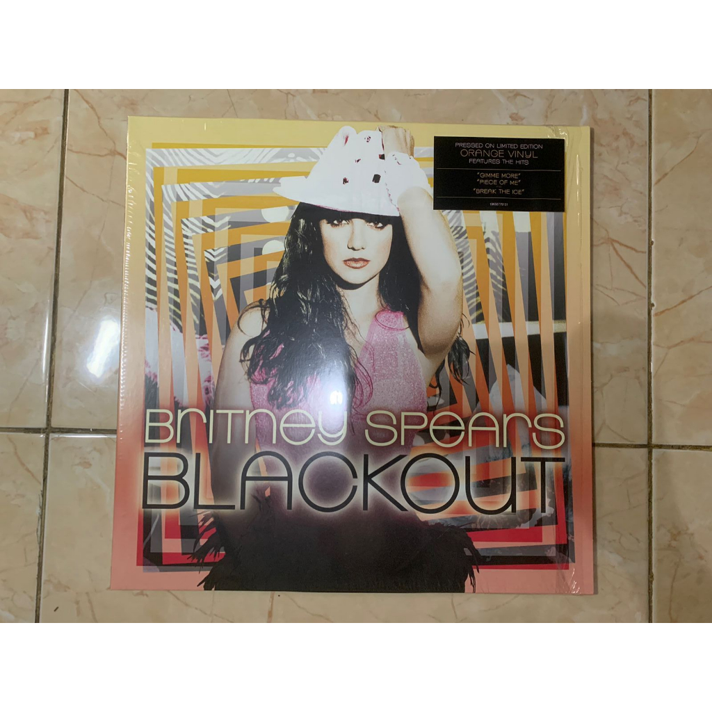 Britney Spears - Blackout Vinyl / Piringan Hitam (Coloured)