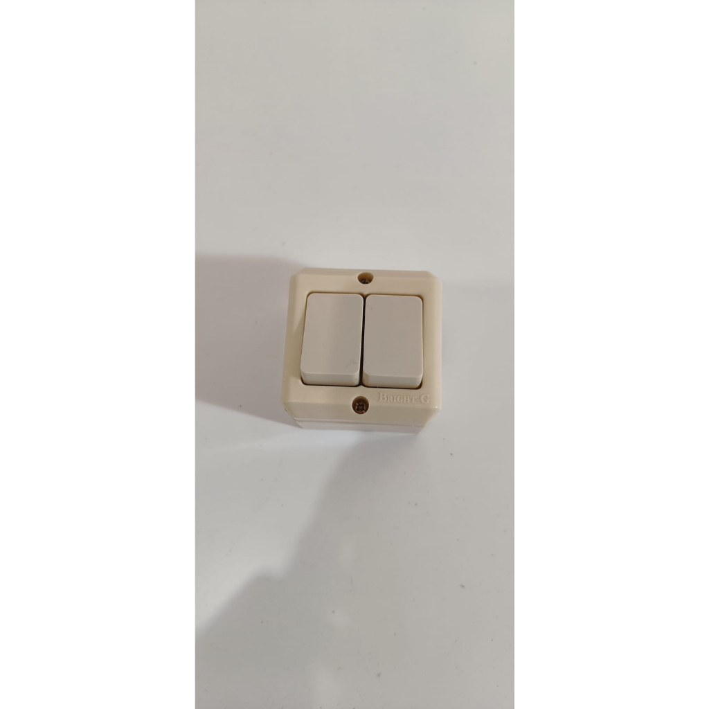 SAKLAR SERI OB BRIGHT G / SAKLAR DOUBLE OUTBOW BRIGHT-G SNI MURAH