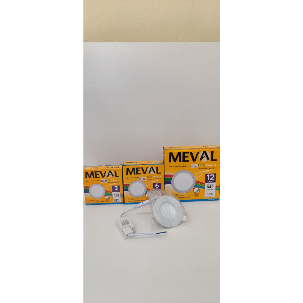 Meval Lampu Slim Panel Downlight LED- Daylight