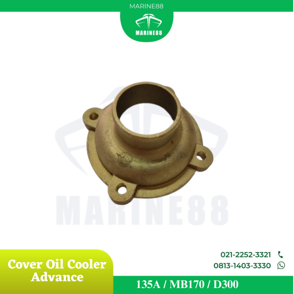 Cover Oil Cooler Q08-02-03A MB170/D300/135A Kuningan Advance