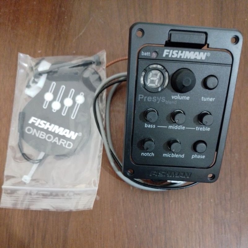 Preamp Equalizer Gitar Akustik FISHMAN