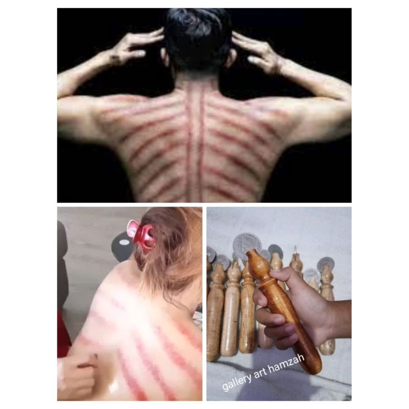 alat kerokan kayu tradisional untuk masuk angin