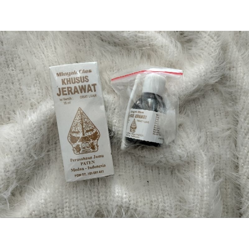 Minyak oles wayang untuk jerawat bisul kudis bekas luka cepat kering 35ml
