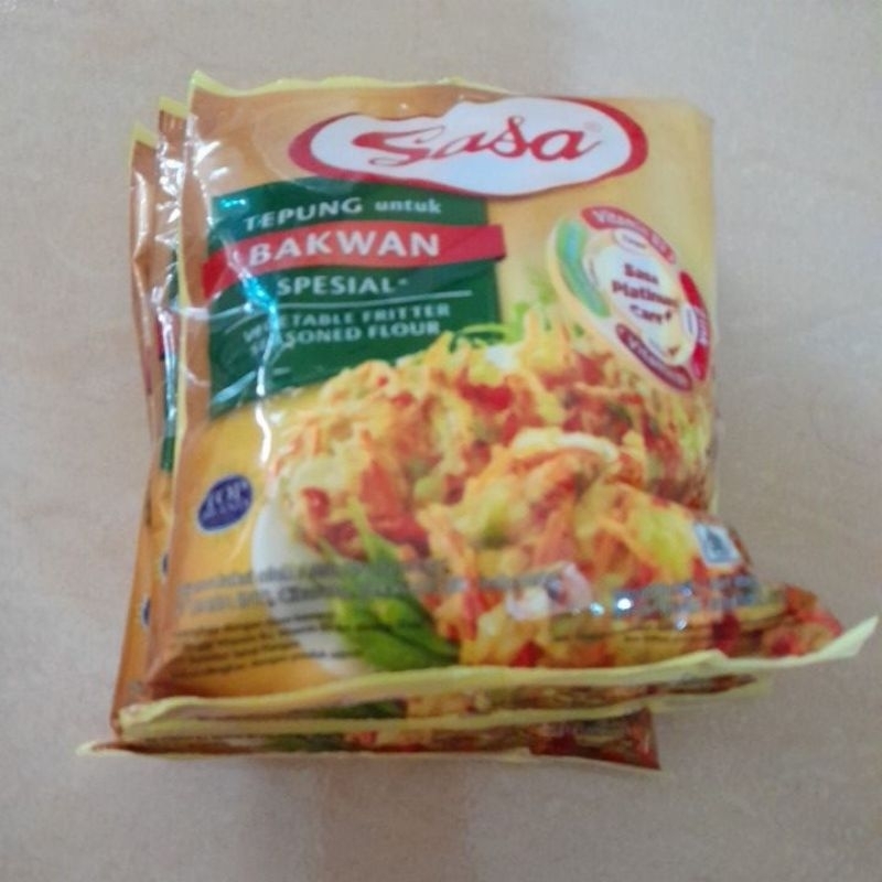 

Tepung bakwan Sasa 225gr X 3