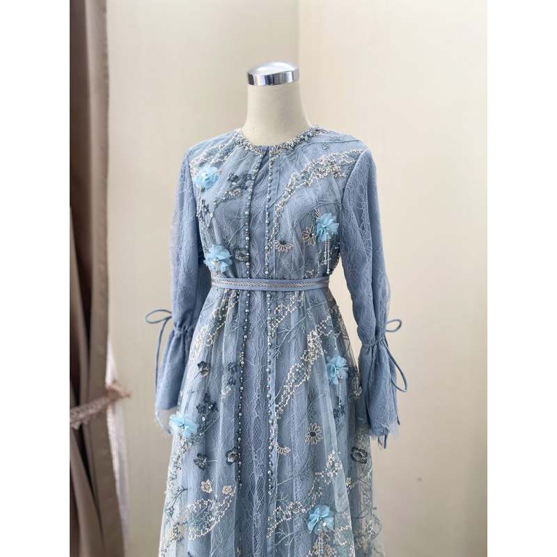 GAUN LALUNA / GAUN PESTA GAUN MUSLIM GAUN BRIDESMAID GAUN LAMARAN