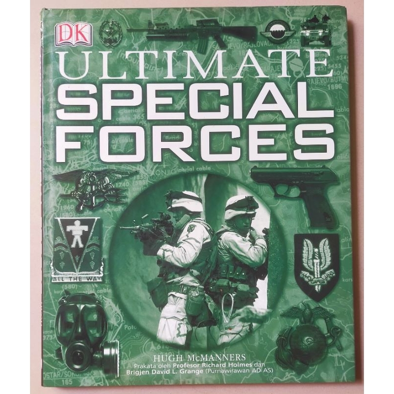 Buku Militer : Ultimate Special Forces (DK) / Buku besar Hardcover