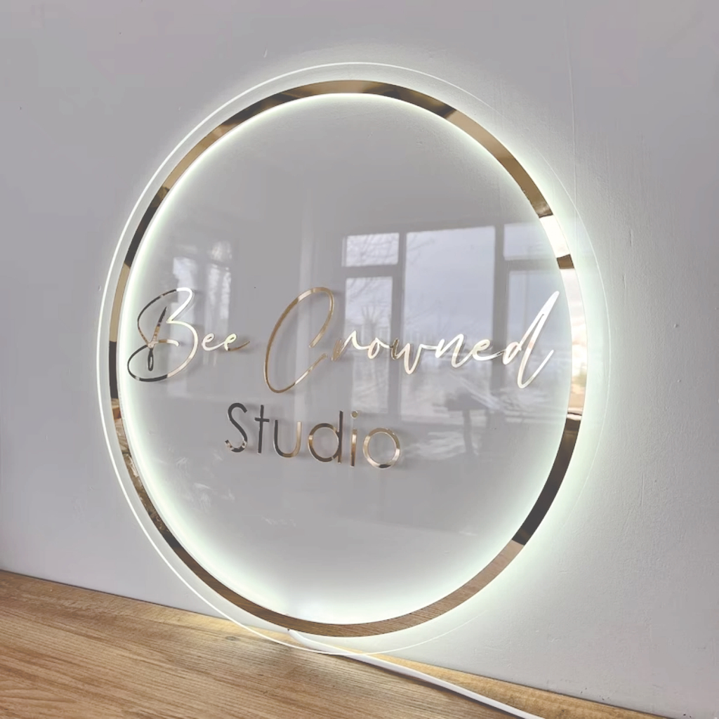 (Rp.300/cm) Logo Signage/Welcom Signage/Neon Signage Akrilik Custom 40,60,80cm