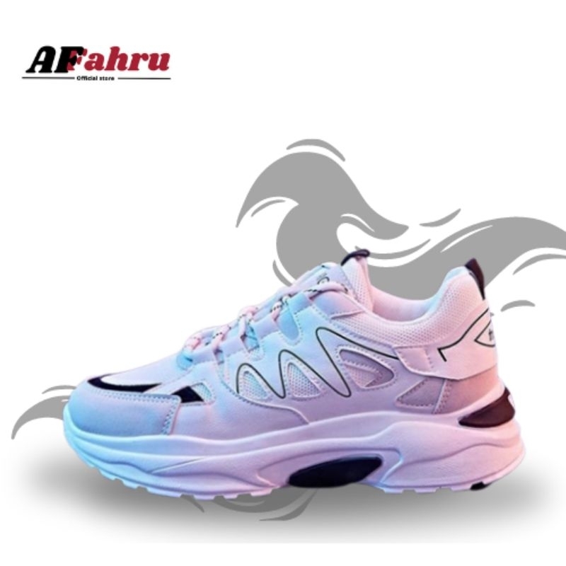 Sepatu sneakers Wanita gy korea TRACK 44 BG-701