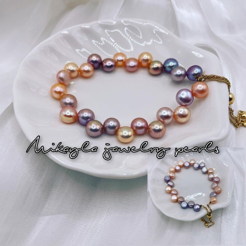 Gelang serut mutiara lombok asli bersertifikat|Mutiara lombok|Gelang mutiara tawar lombok|Gelang ser