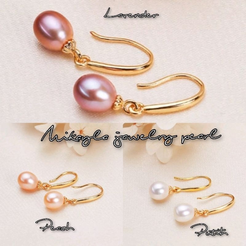 Anting mutiara lombok terbaru|Anting mutiara asli lombok bersertifikat|Anting mutiara tawar|Anting r